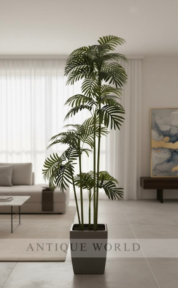 Tall Areca Palm Tree ē Planter