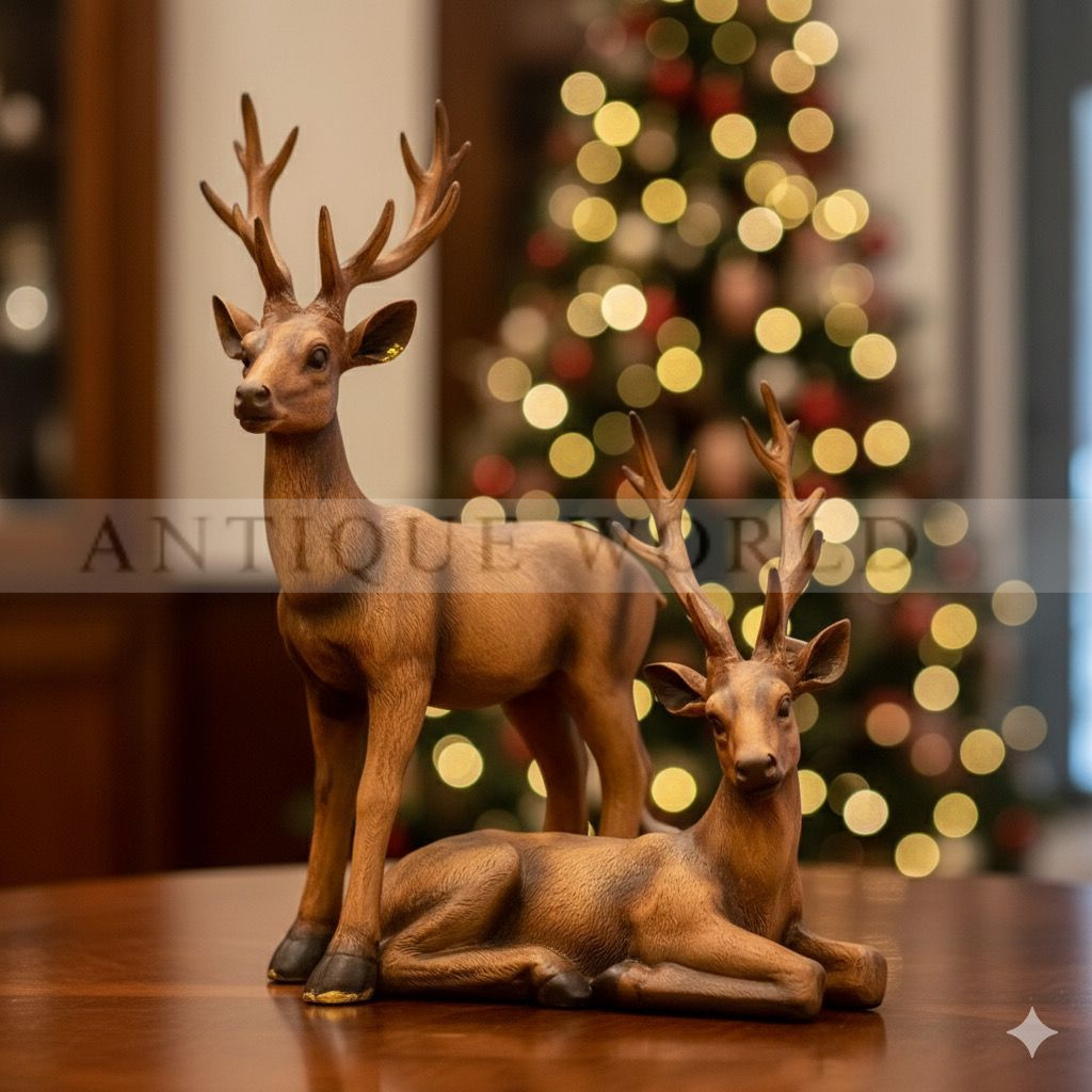 Deer Figurines Lawn Ornament