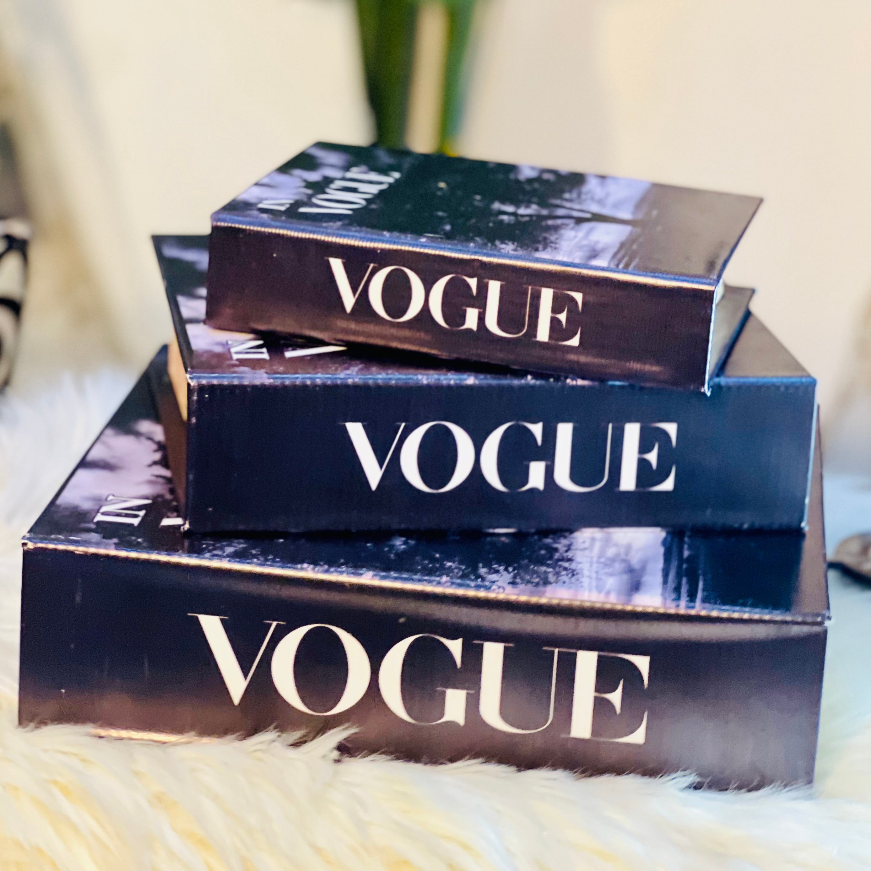 Decorative Vogue Secret Books & Jewellery Box