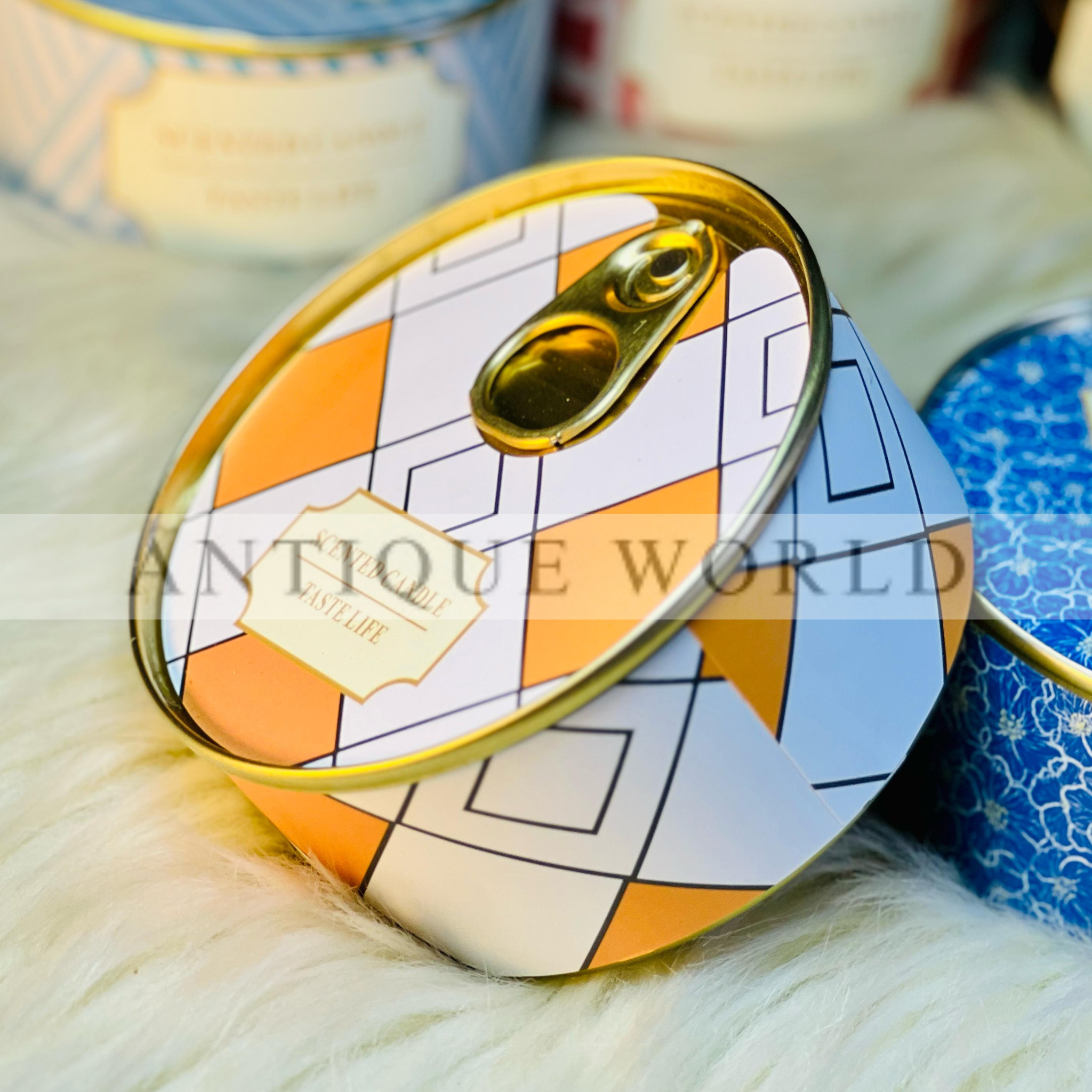 Double Wick Scented Soy Candles in Tin Can Gift (Set of 6)