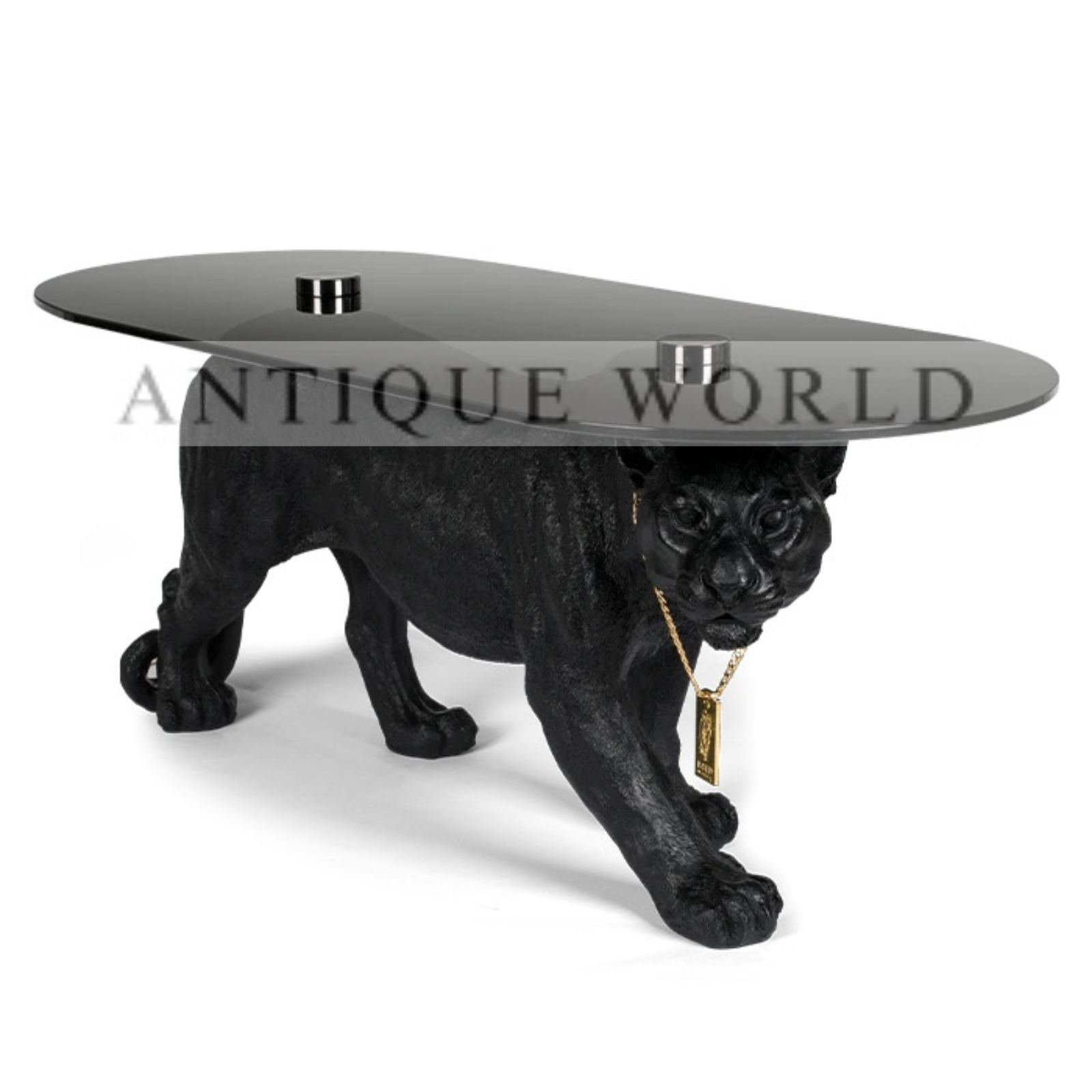Panther Coffee Table Decor