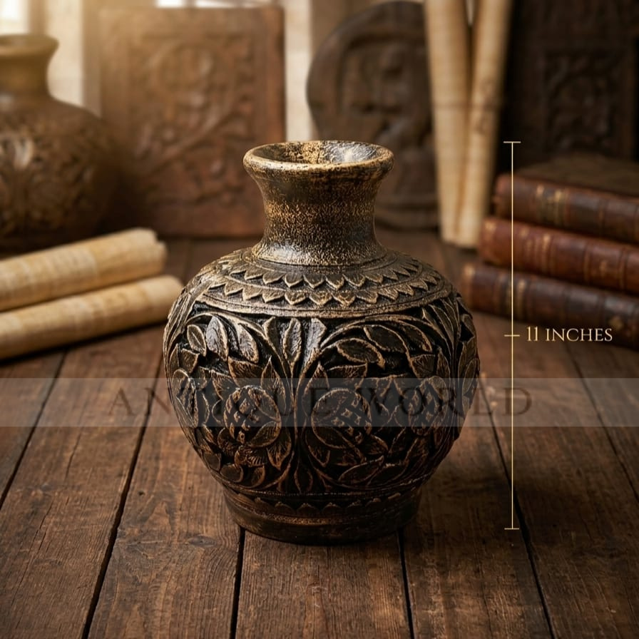 Antique Floral vase