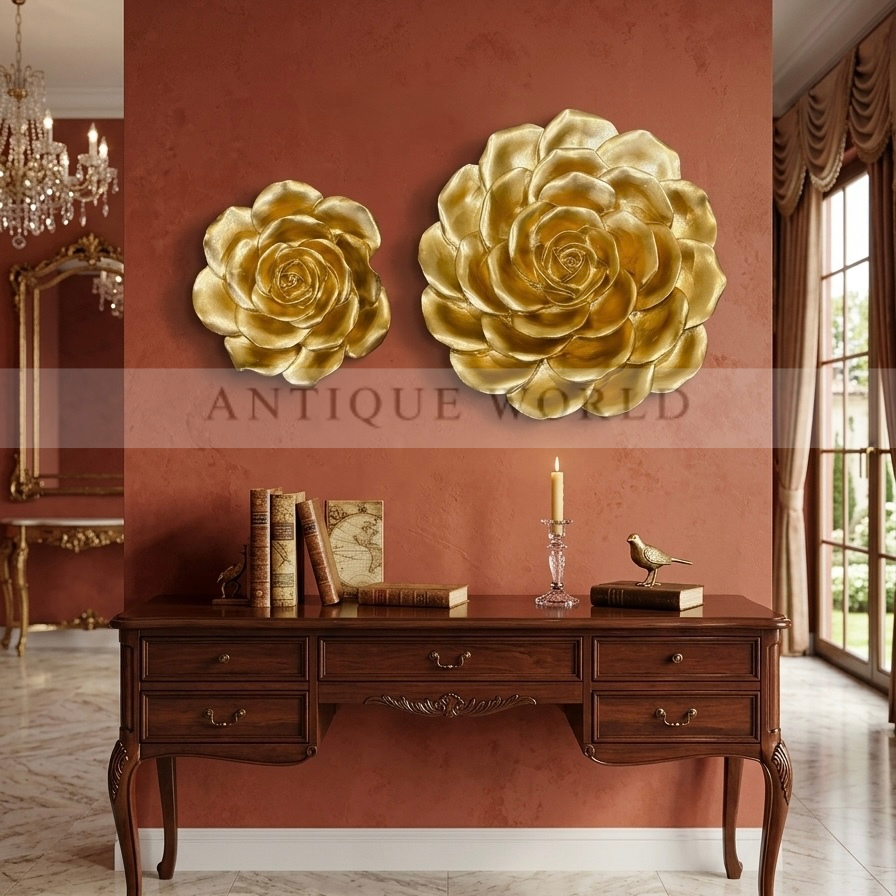 Rose Petals Floral Wall Art (Set of 2)