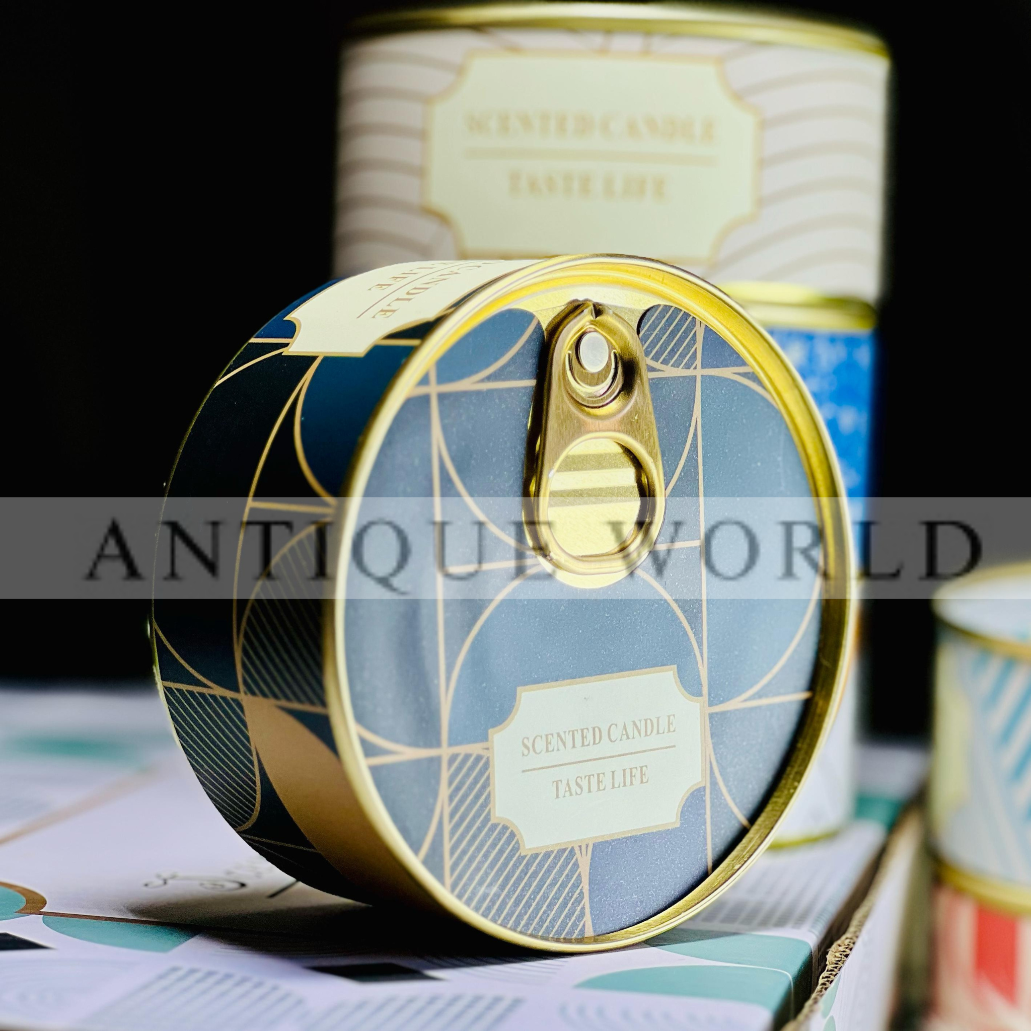 Double Wick Scented Soy Candles in Tin Can Gift (Set of 6)