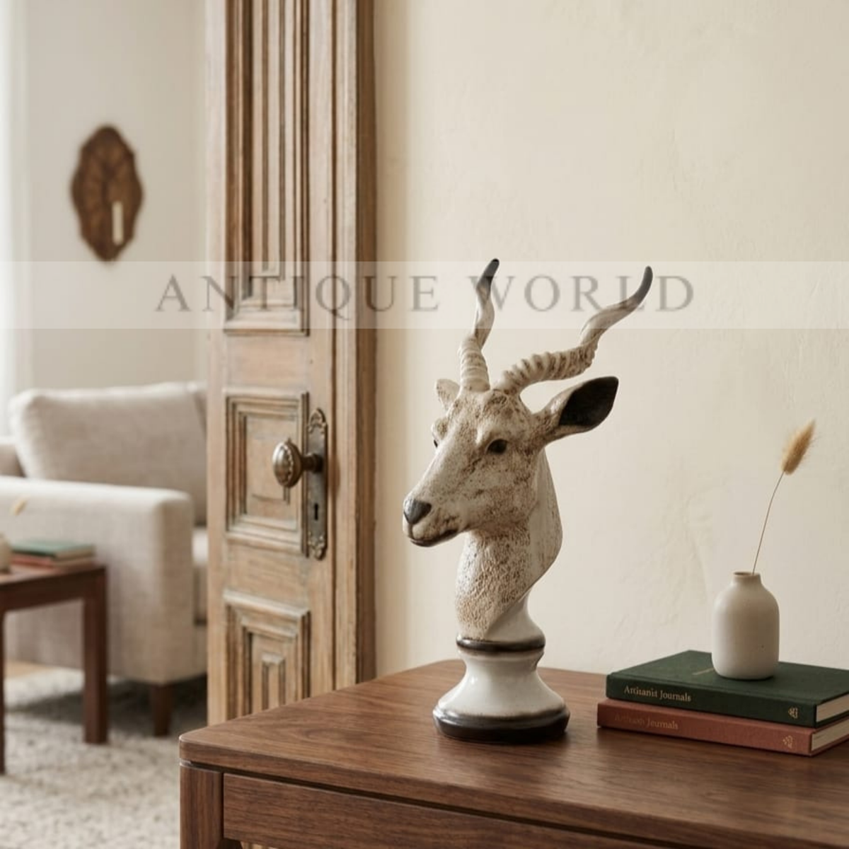 Majestic Markhor Horned Grace