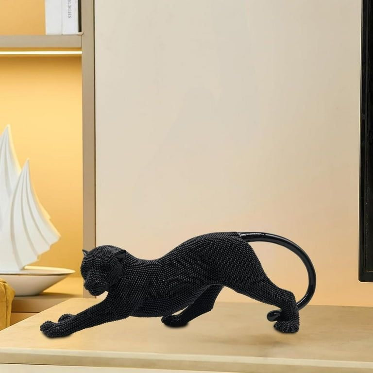 Black Panther Statue Sculpture