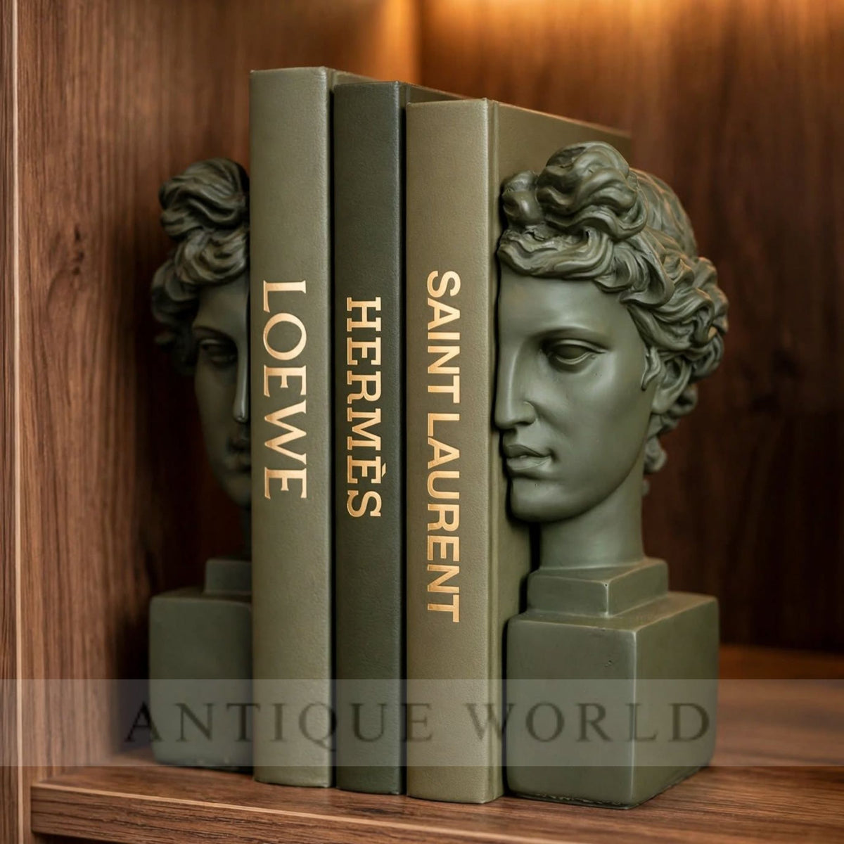 Elegant Virgo Sculptured Bookend