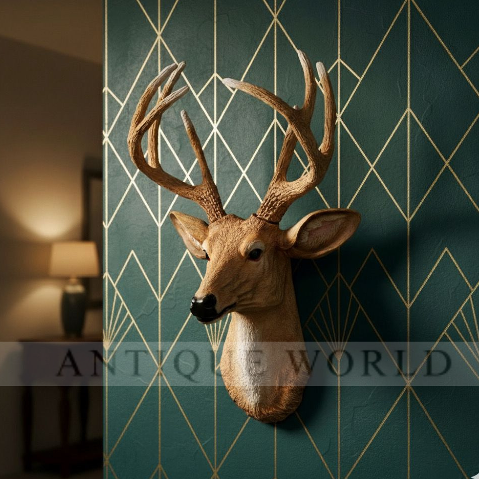 Deer Wall Hanging Face
