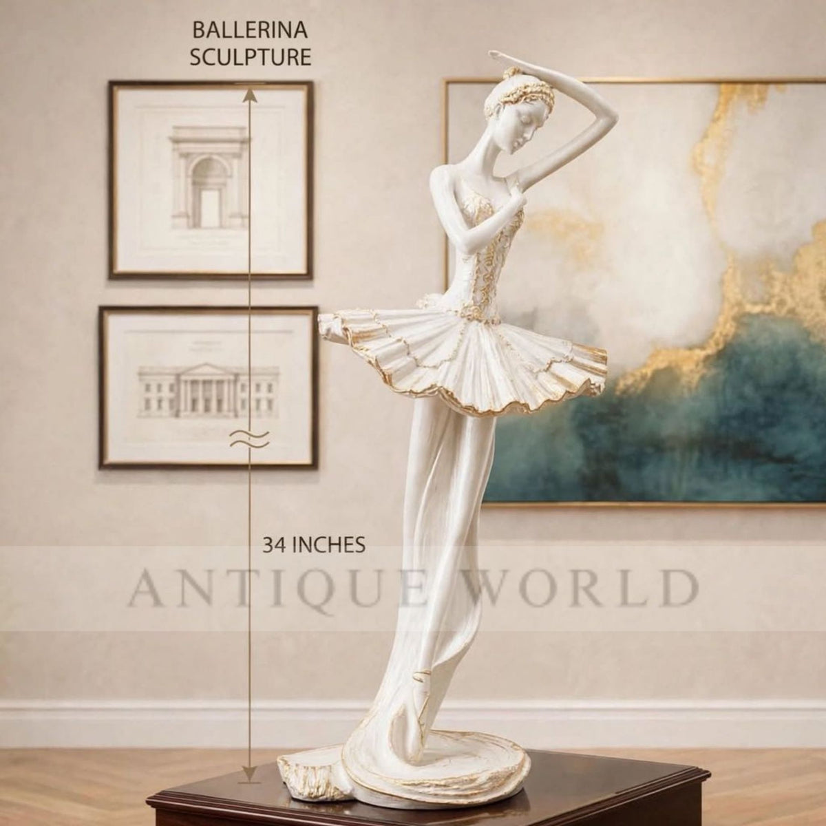 The Bronze Ballerina Statue