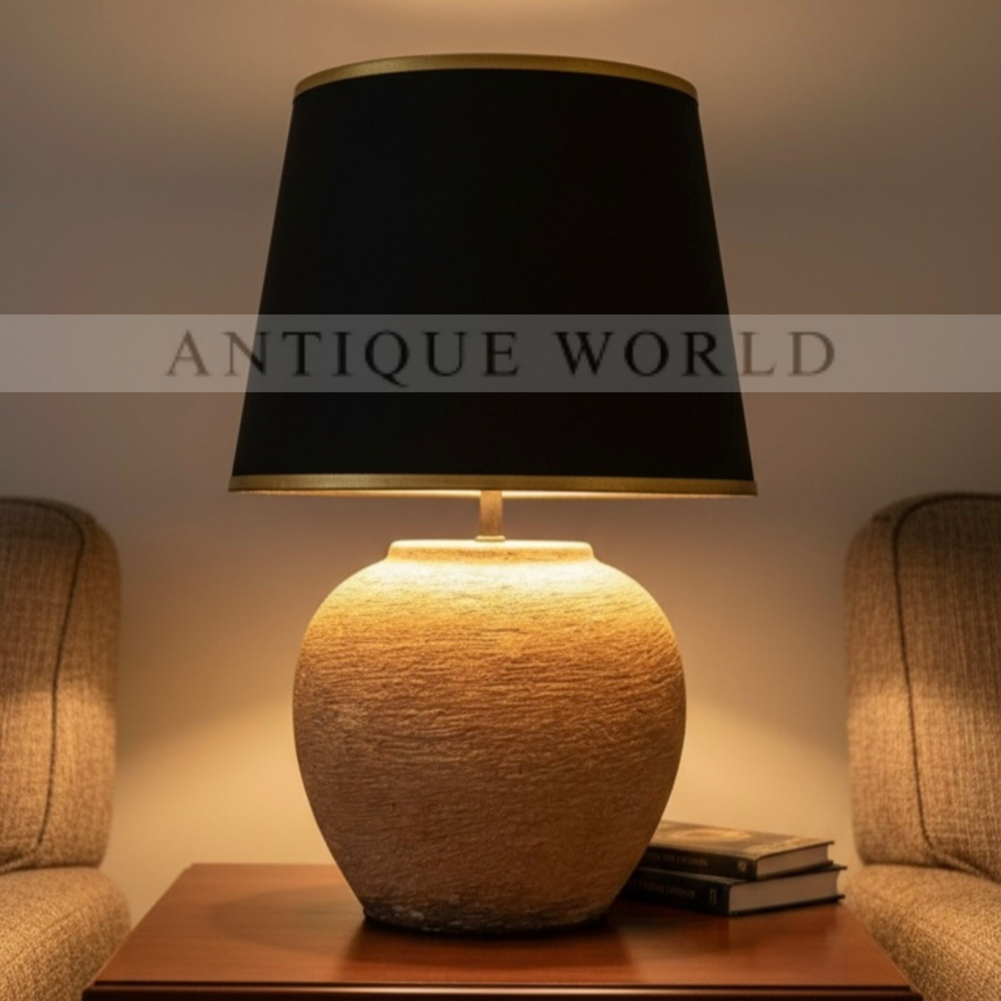 Rustic Terracotta Lamp