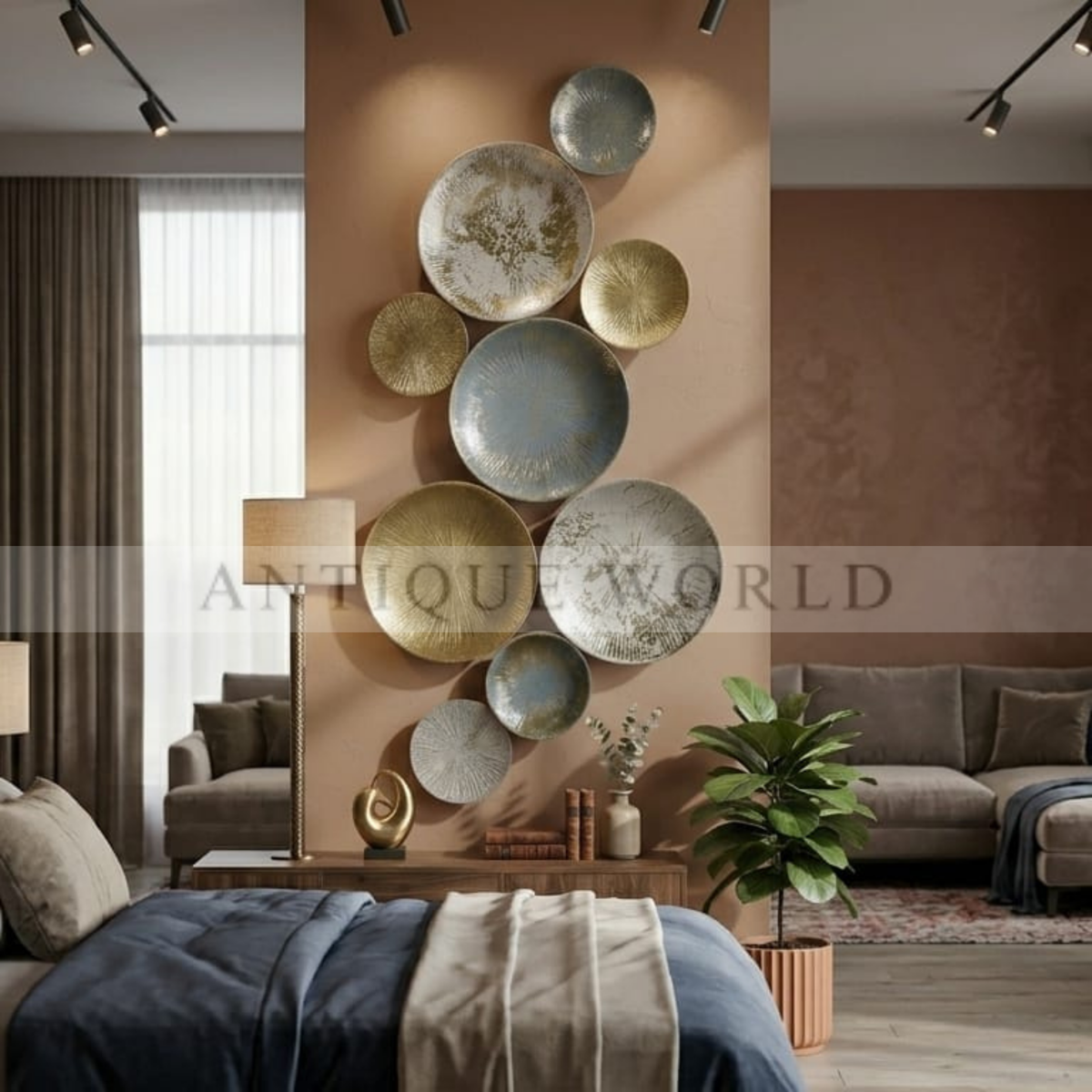 Elegant Metallic wall decor