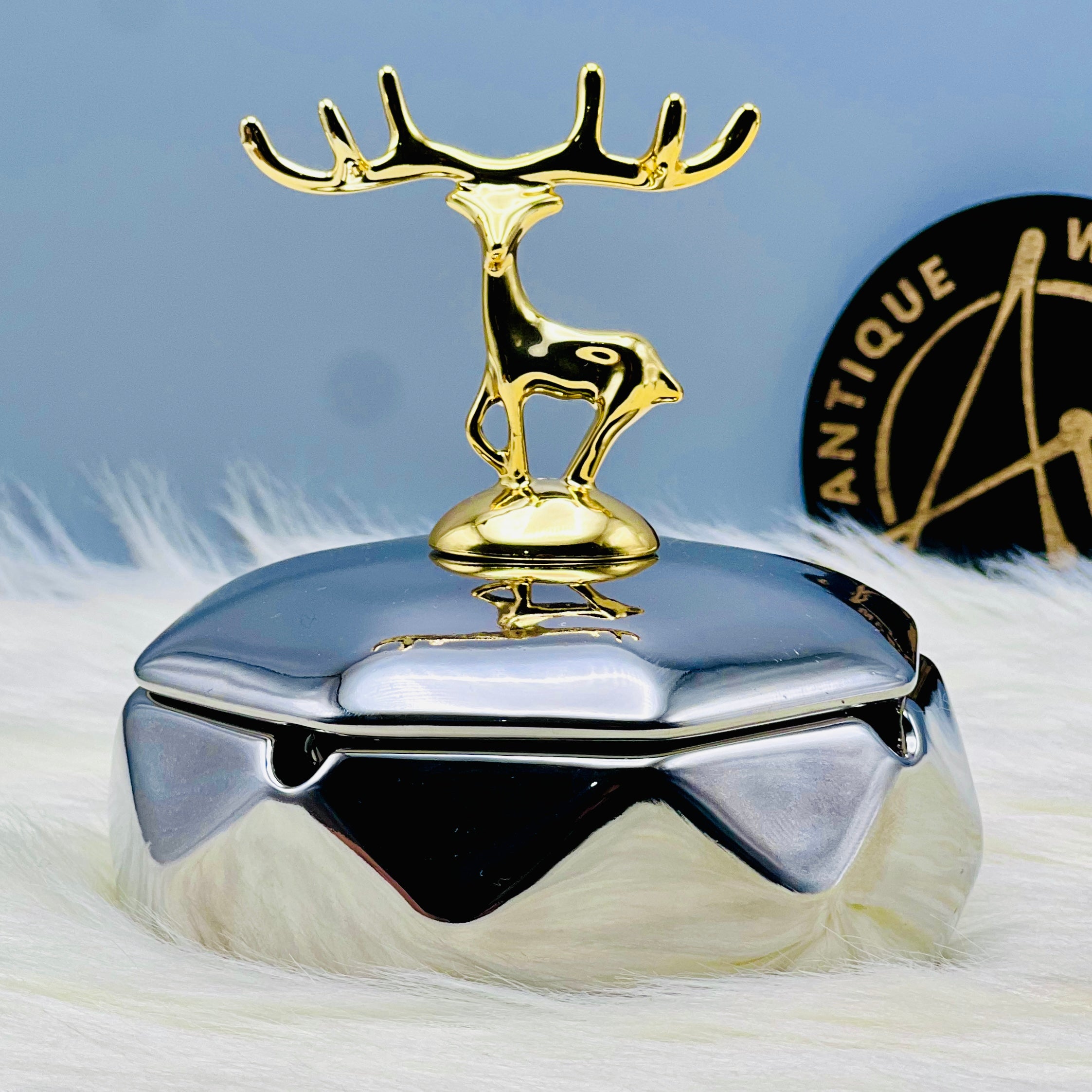 Deer Bedside Ceramic Ashtray