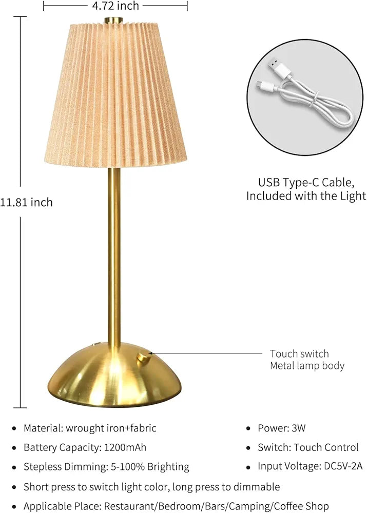 Bedside Night Lamp for Living Room