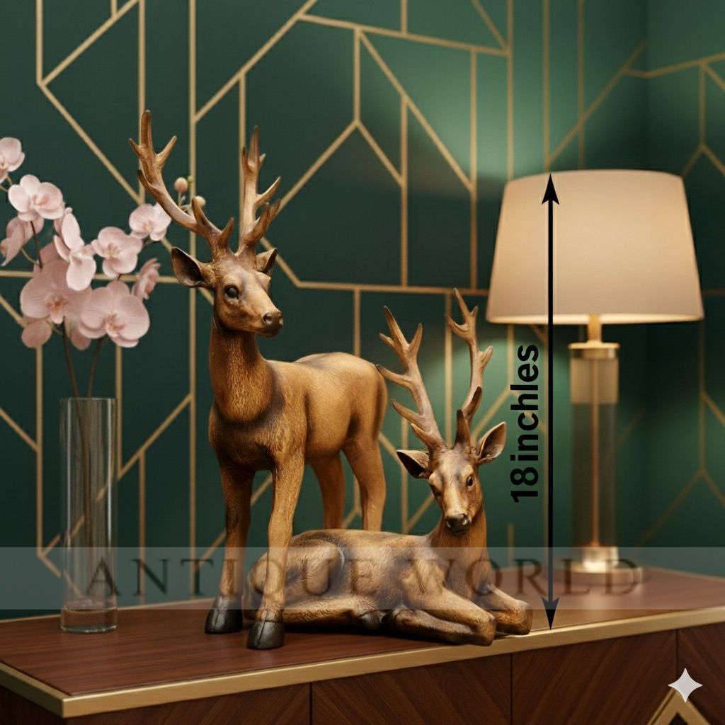Deer Figurines Lawn Ornament