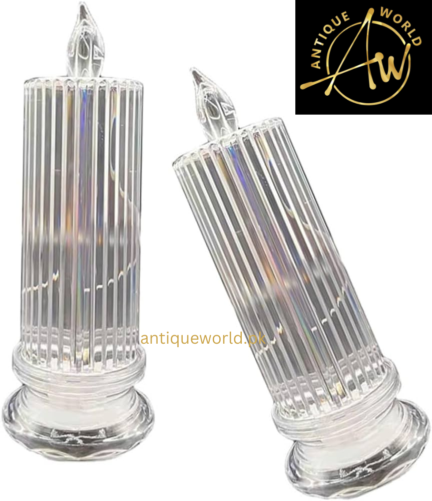 Colourful Electric Candles(Set of 2)