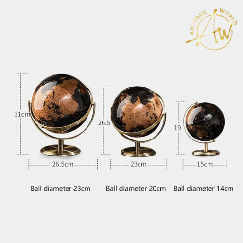 Retro World Globe