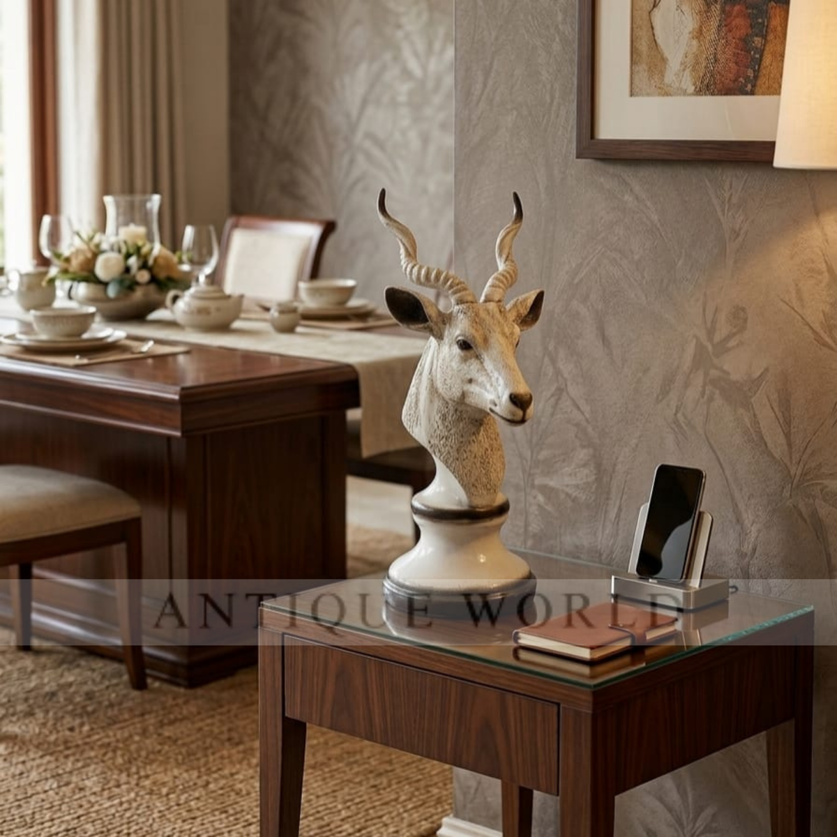 Majestic Markhor Horned Grace