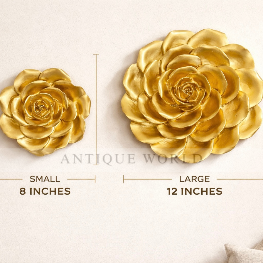 Rose Petals Floral Wall Art (Set of 2)