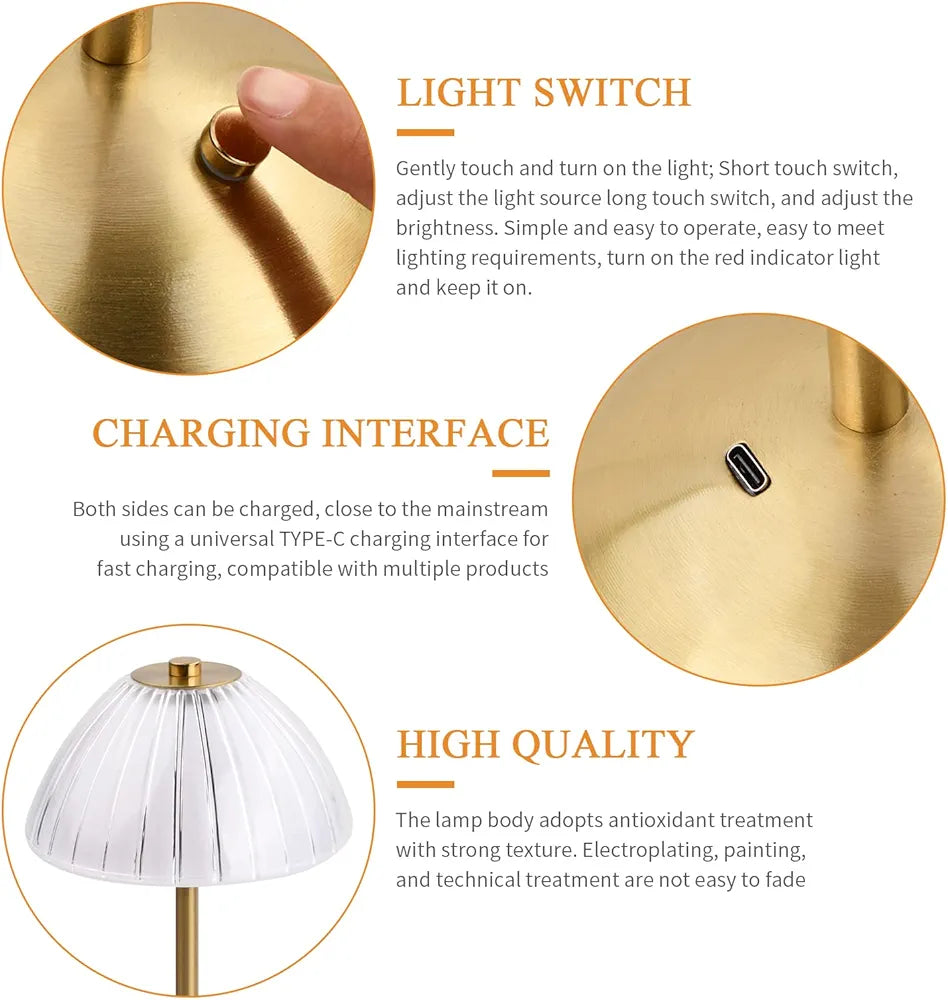 Bedside Night Light for Restaurant Bar Coffee Shop