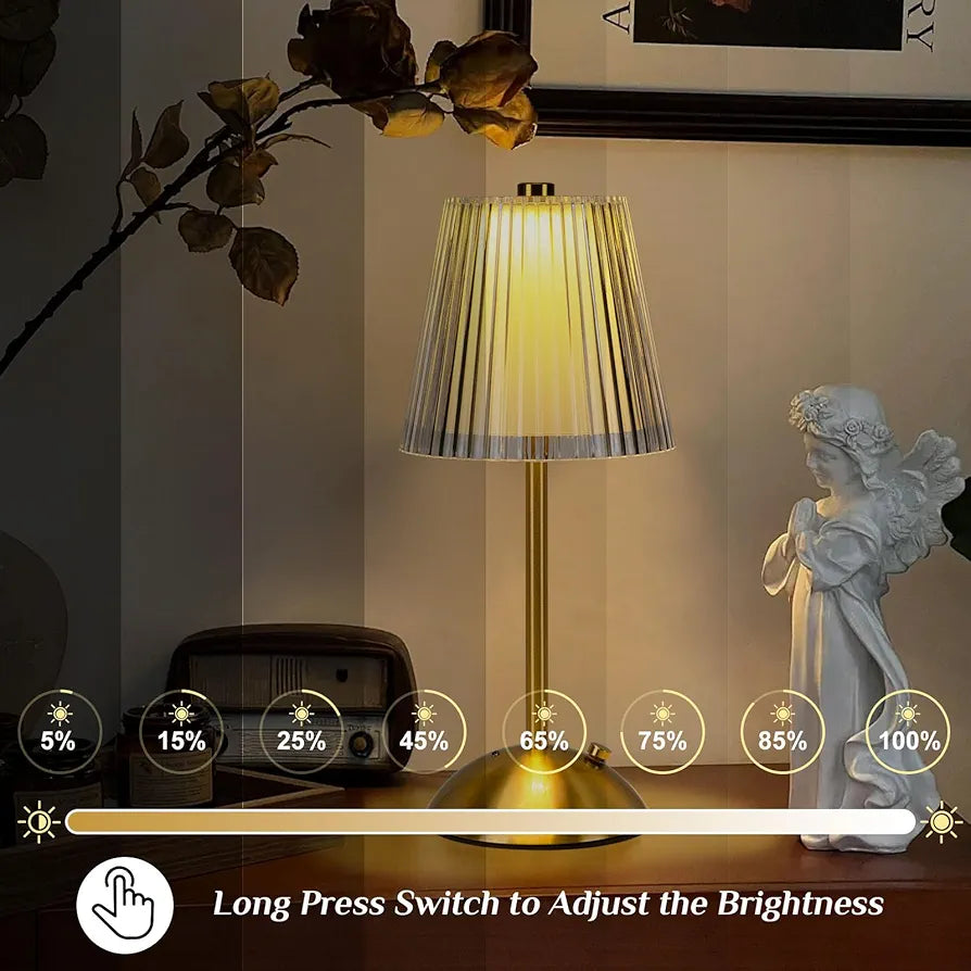Portable LED Cordless Table Lamp with Touch Sensor