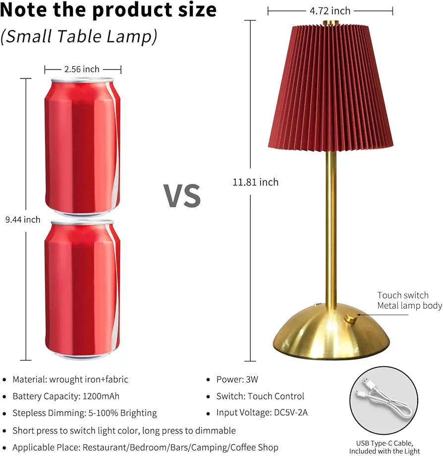 Bedside Night Lamp for Living Room