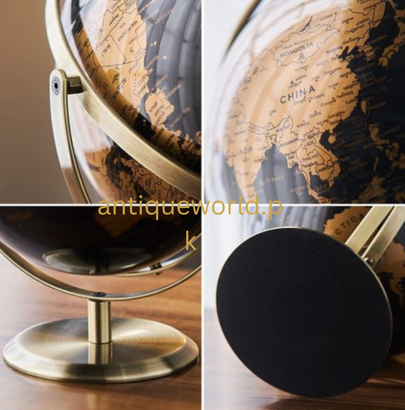 Retro World Globe