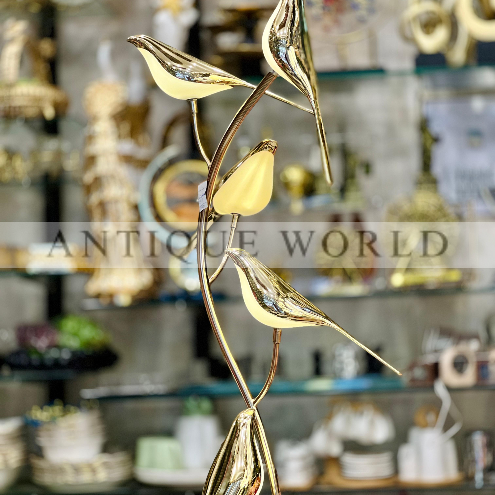 LED Dove Floor Lamp