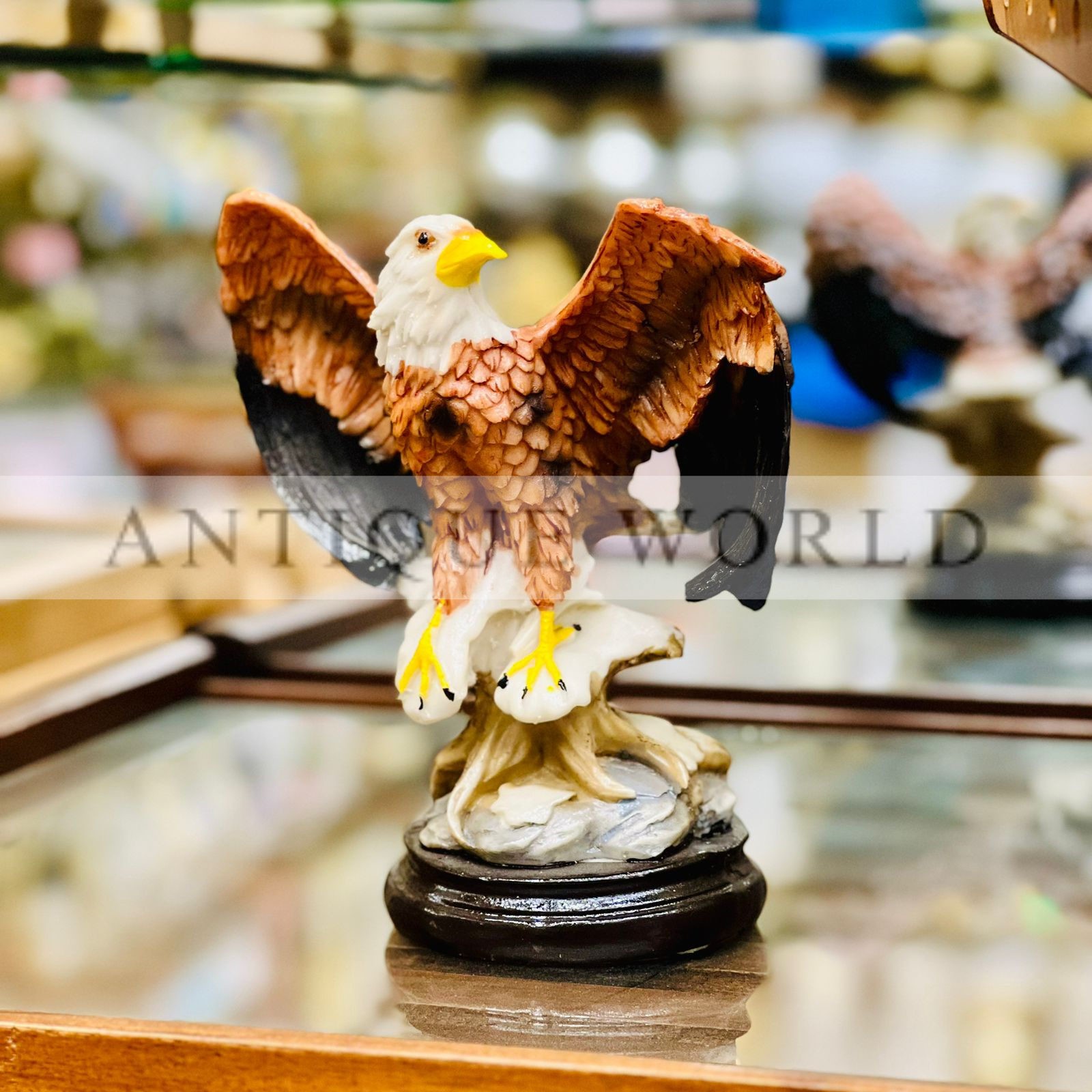 Miniature Falcon Sculpture Art