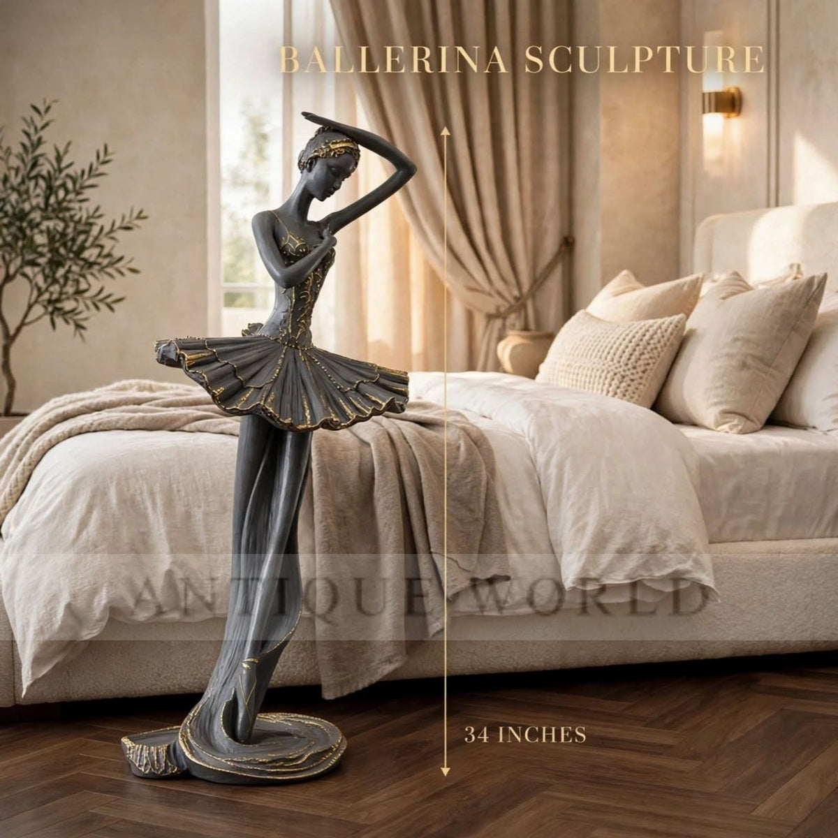 The Bronze Ballerina Statue