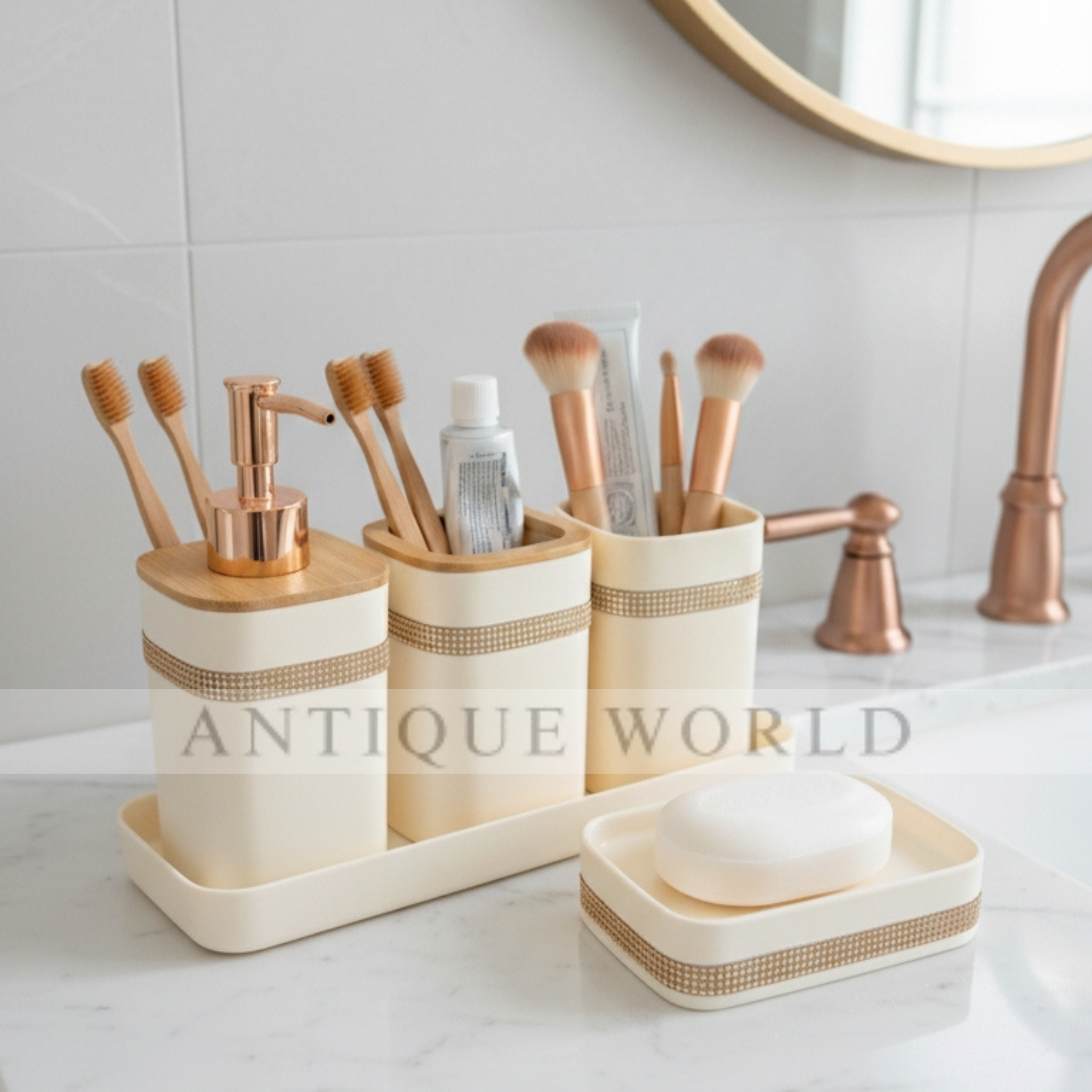 Soft Touch Bathroom Accents
