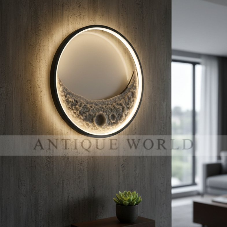 Cosmic Delight Wall Moon Lamp