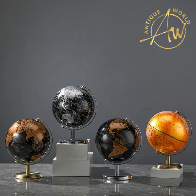 Retro World Globe
