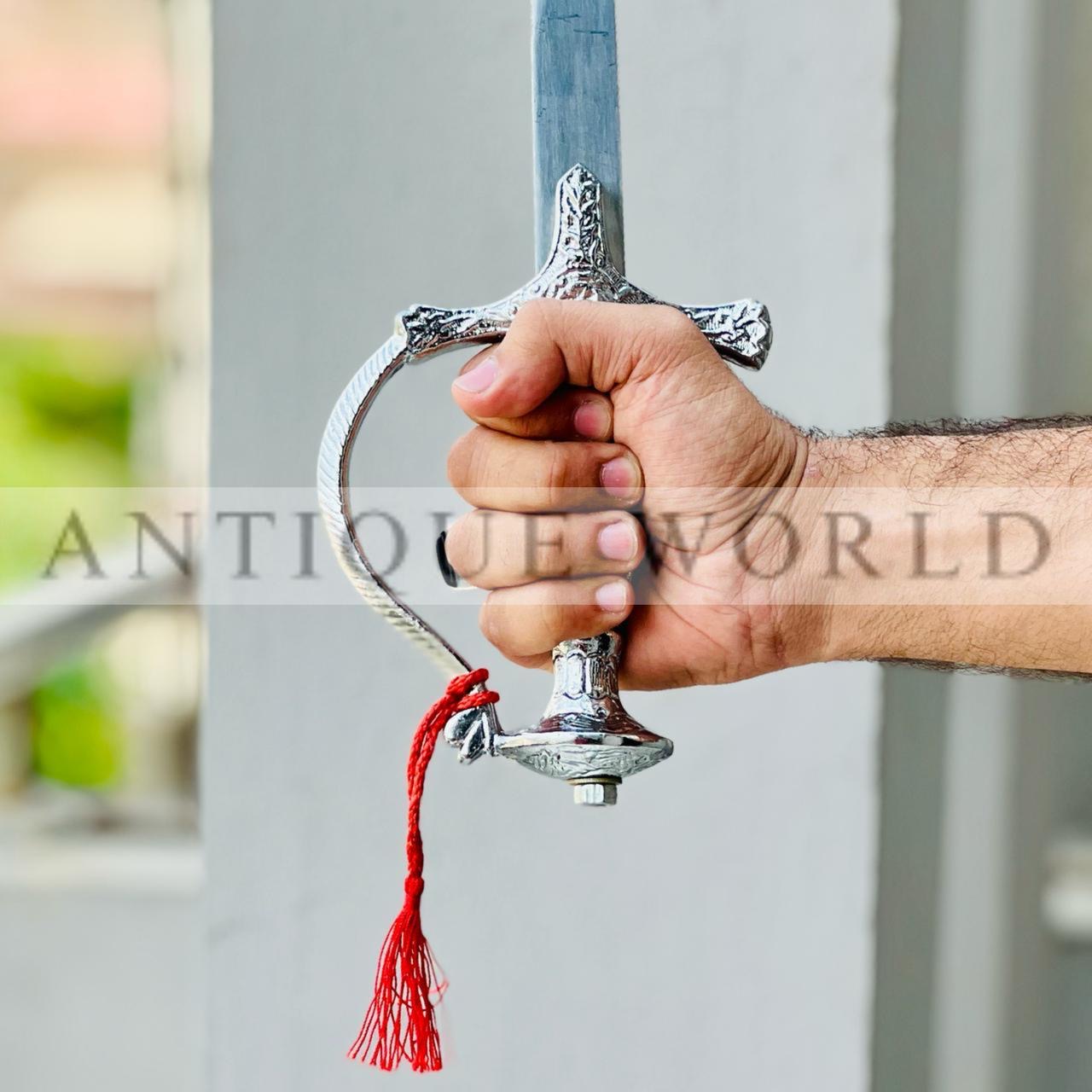 Antique Metal Sword Set