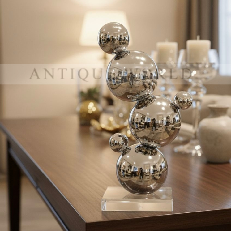 Stainless Steel Ball Decor Ornament