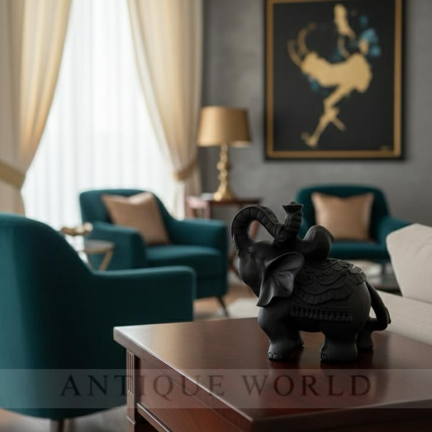 Royal Ornate Elephant Statue