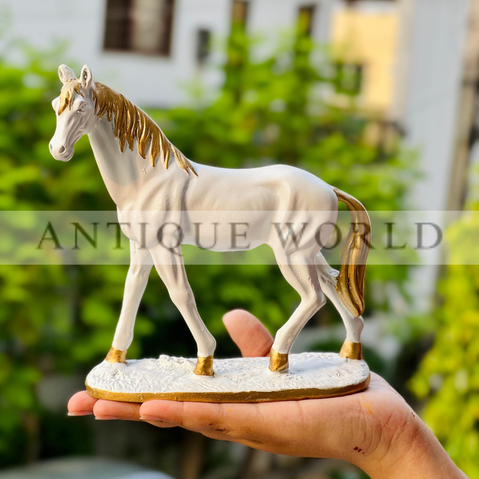 Standing Horse Sculpture