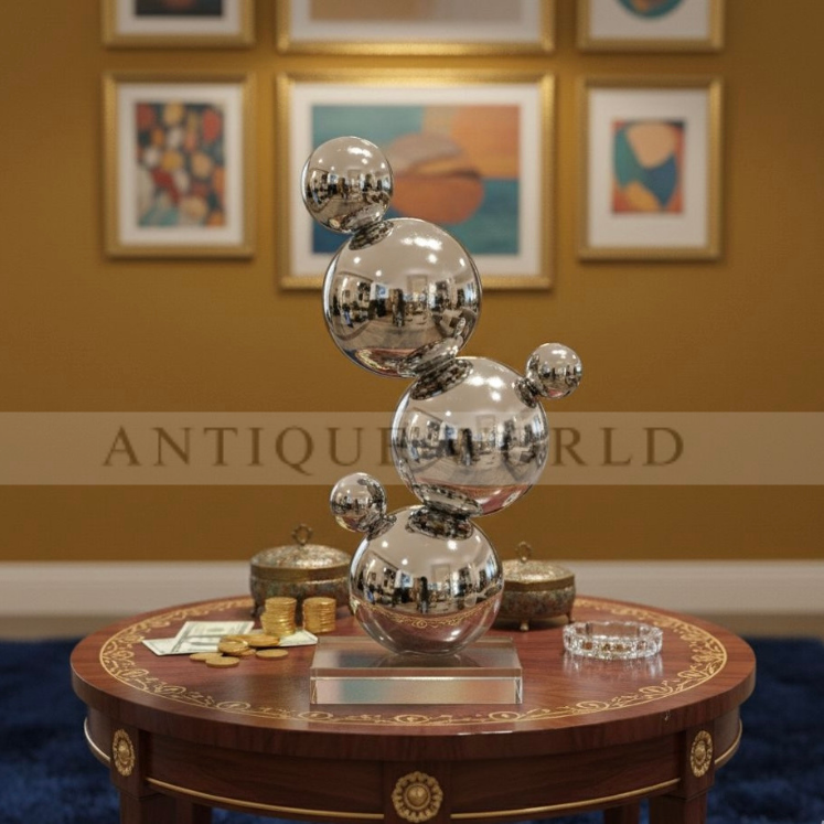 Stainless Steel Ball Decor Ornament