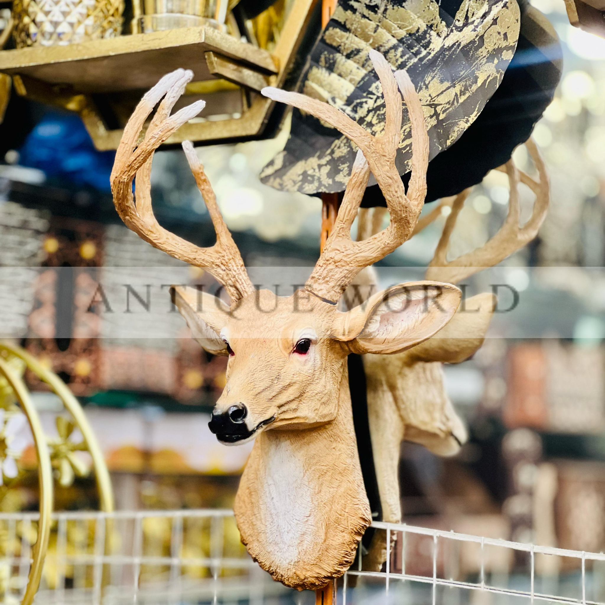 Deer Wall Hanging Face