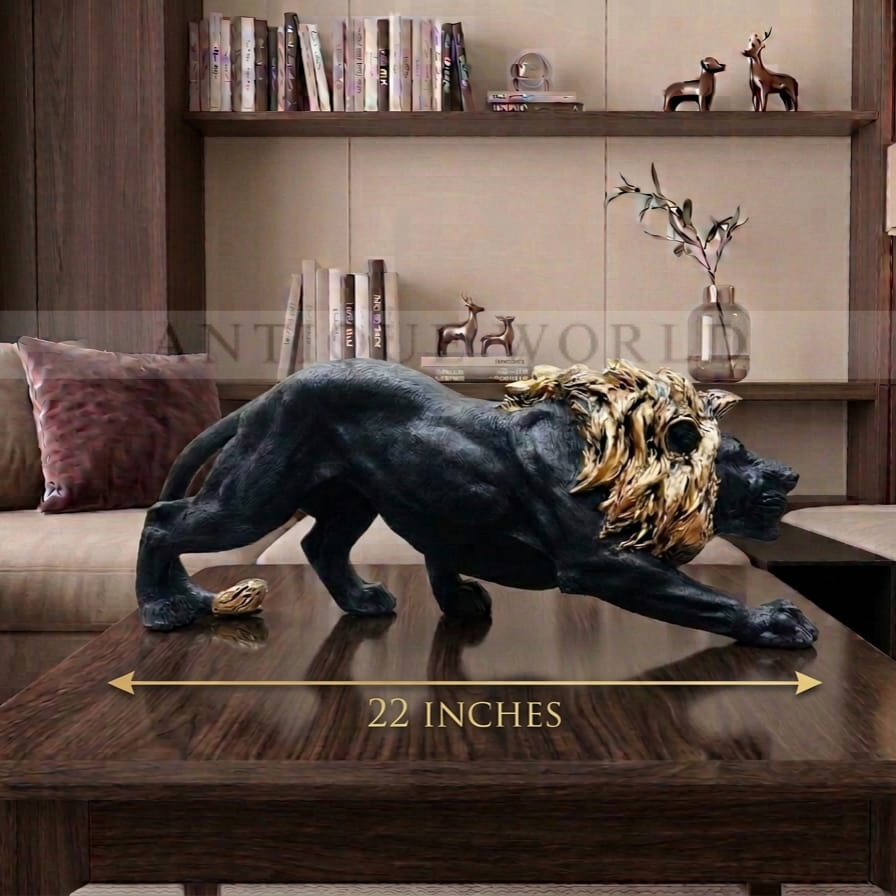 Royal black line decor