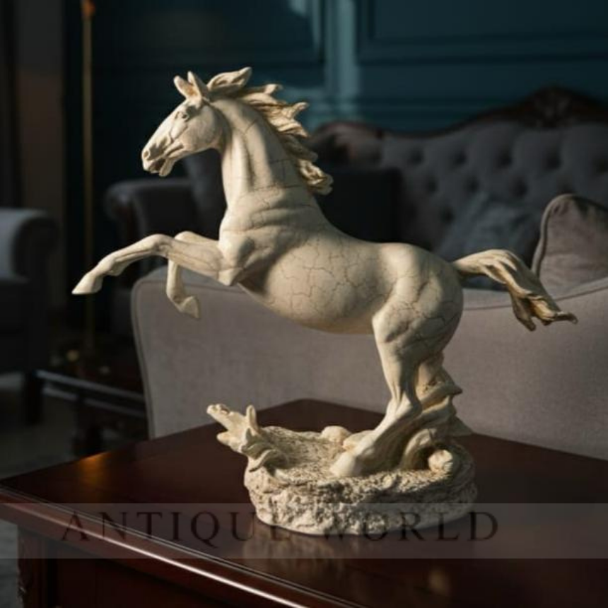Spirit of Freedom Rearing Stallion Sculpture