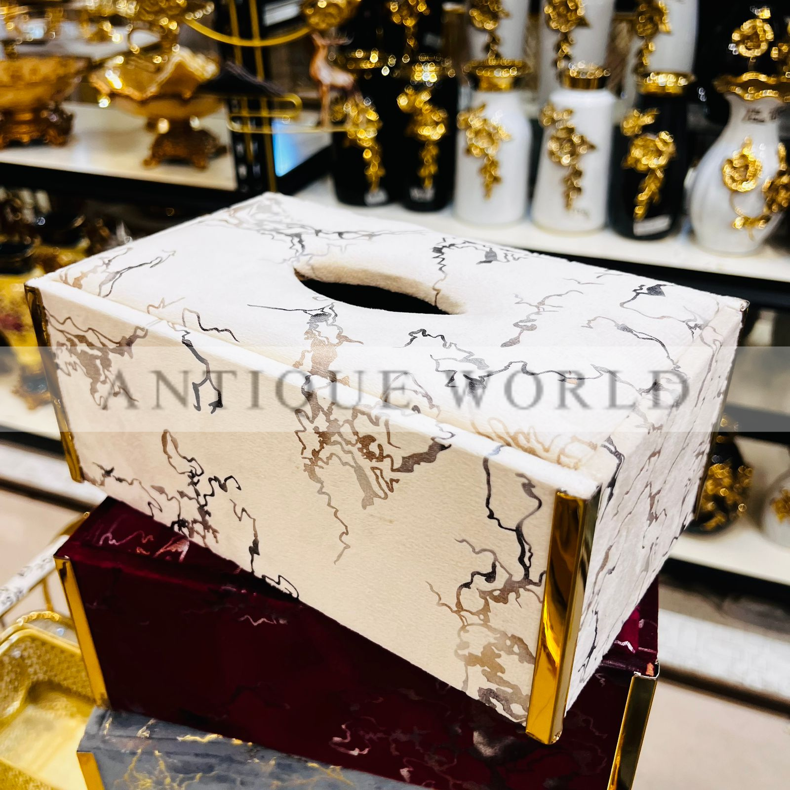 Leather Tissue Box