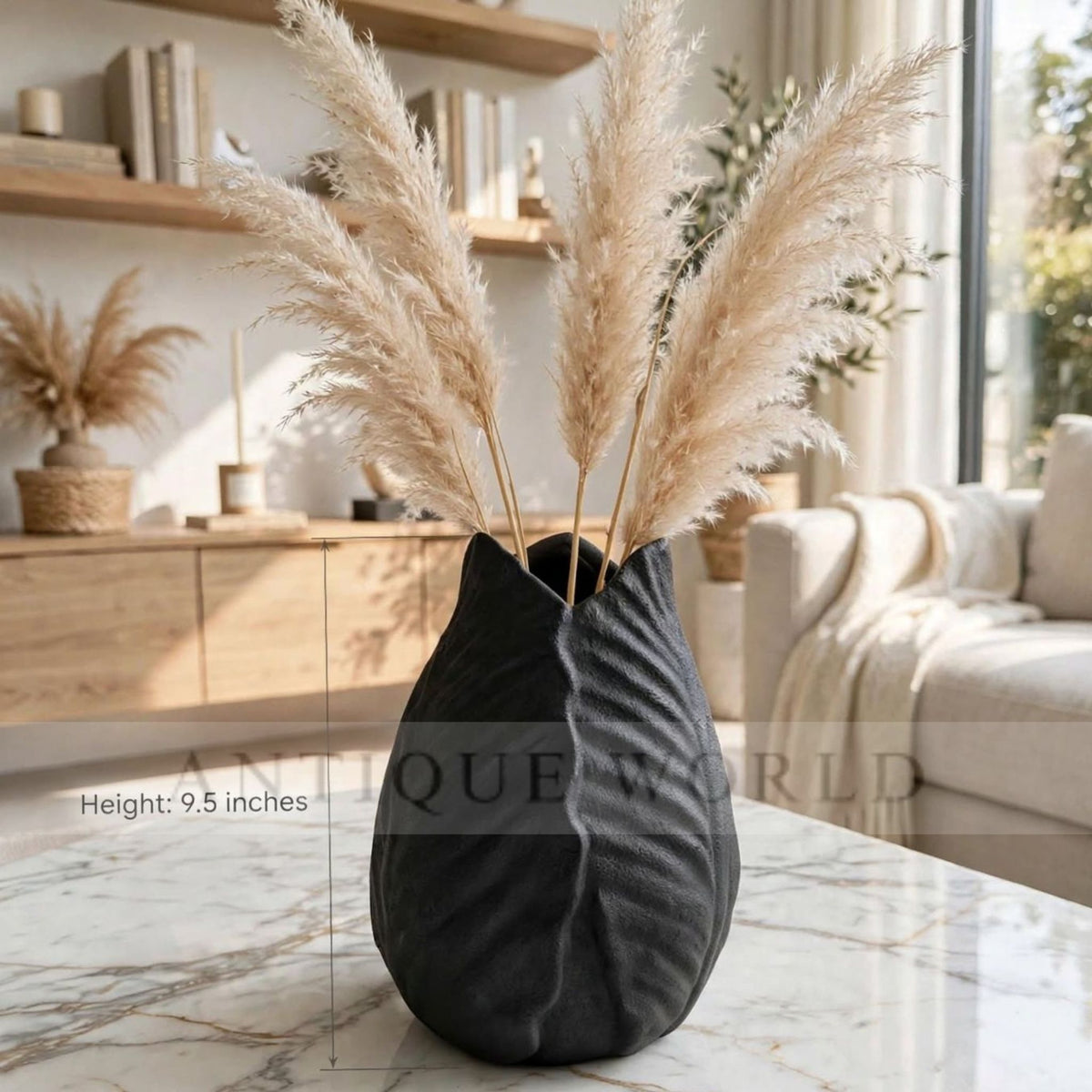 Luxury Organic Folded Petal Vase
