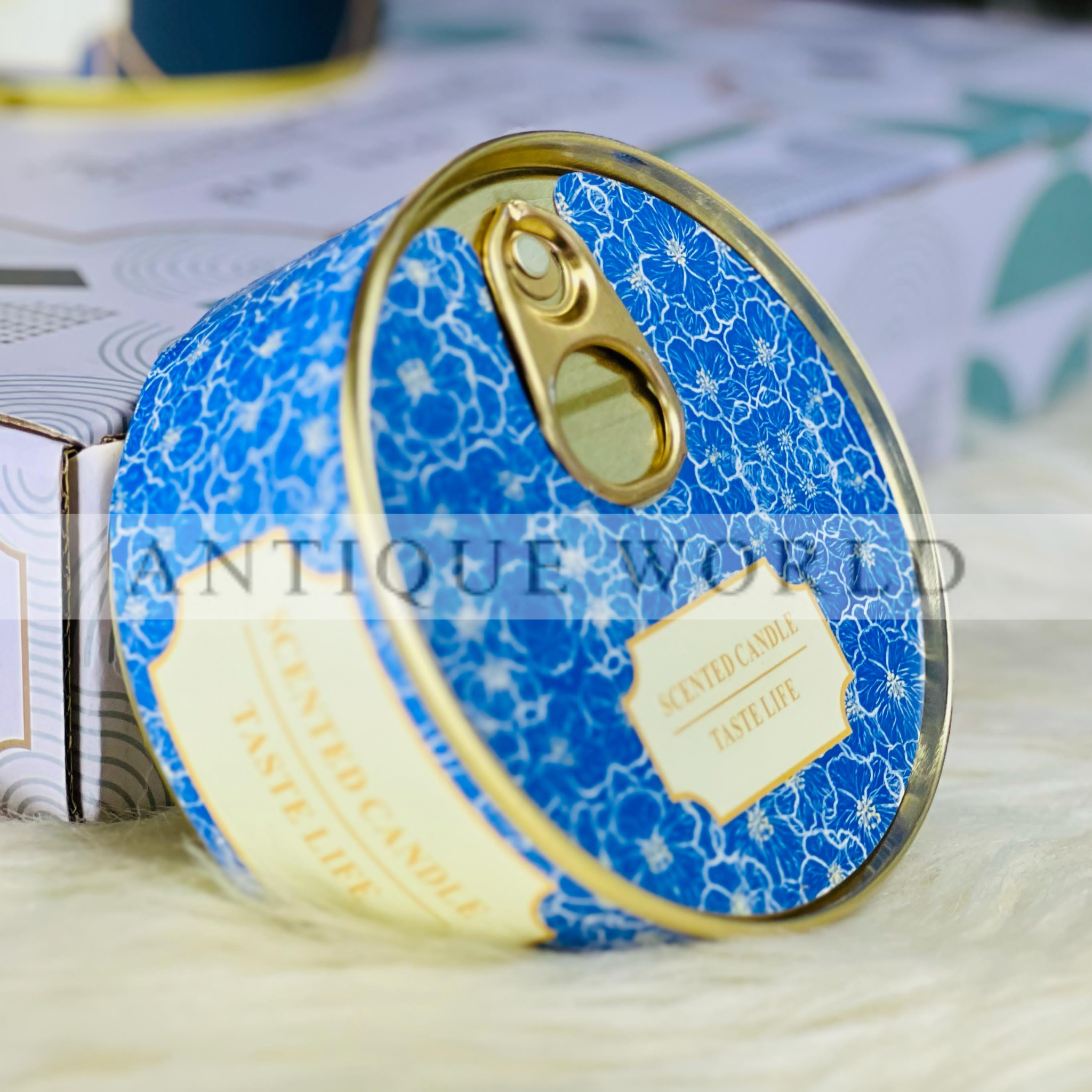 Double Wick Scented Soy Candles in Tin Can Gift (Set of 6)