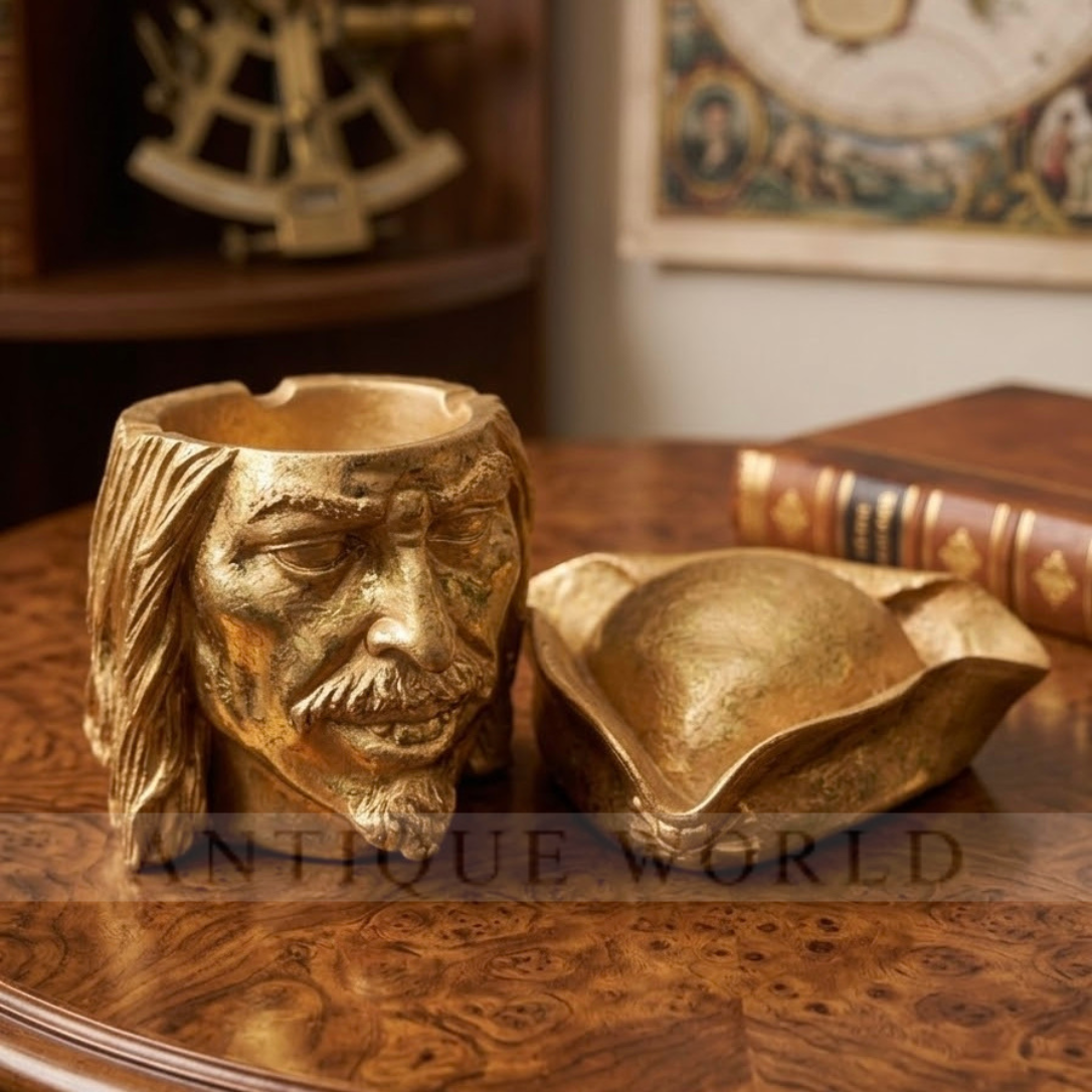 Luxury Antique Pirate Captain Ashtray