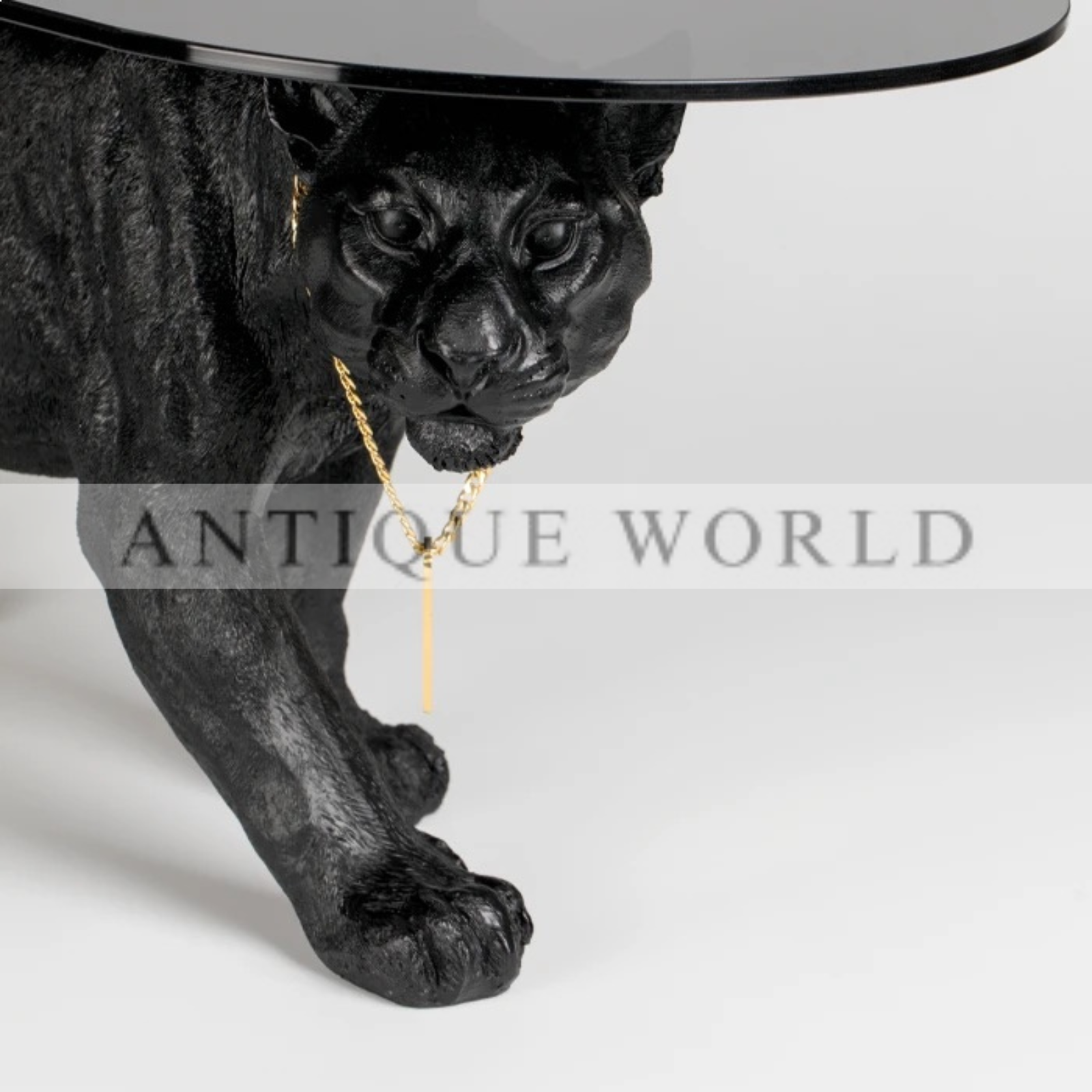 Panther Coffee Table Decor
