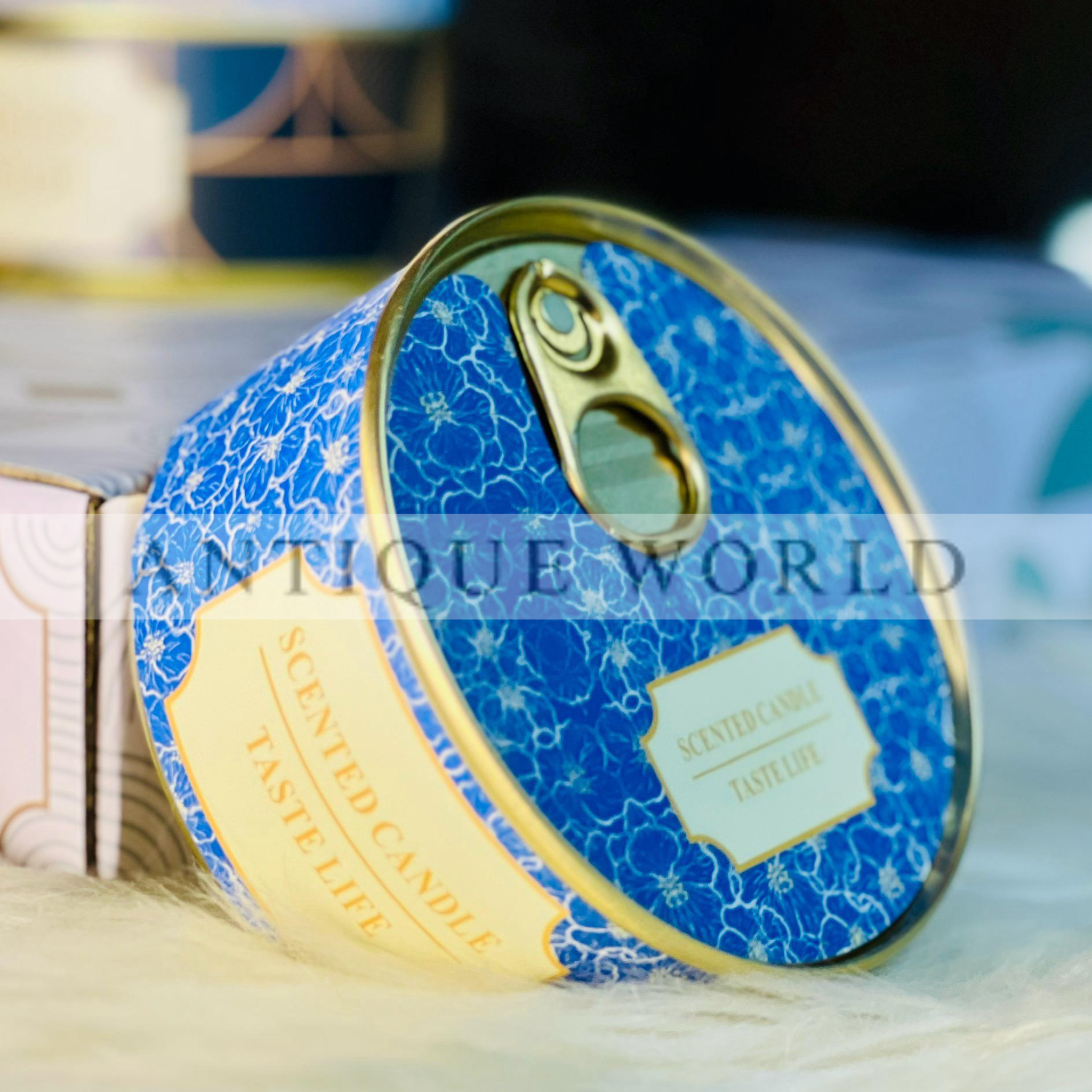 Double Wick Scented Soy Candles in Tin Can Gift (Set of 6)