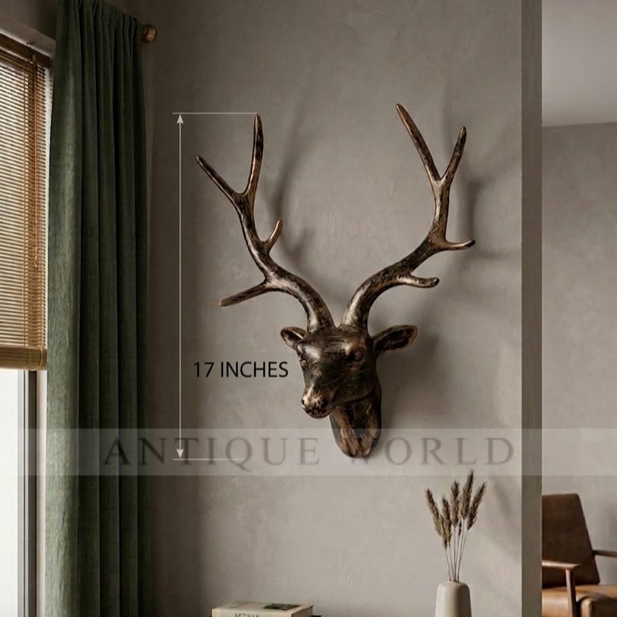 Wild Stag Wall Decor