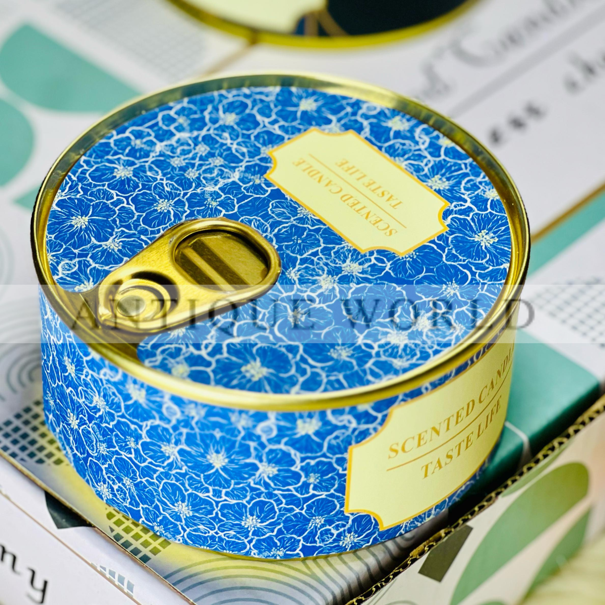 Double Wick Scented Soy Candles in Tin Can Gift (Set of 6)