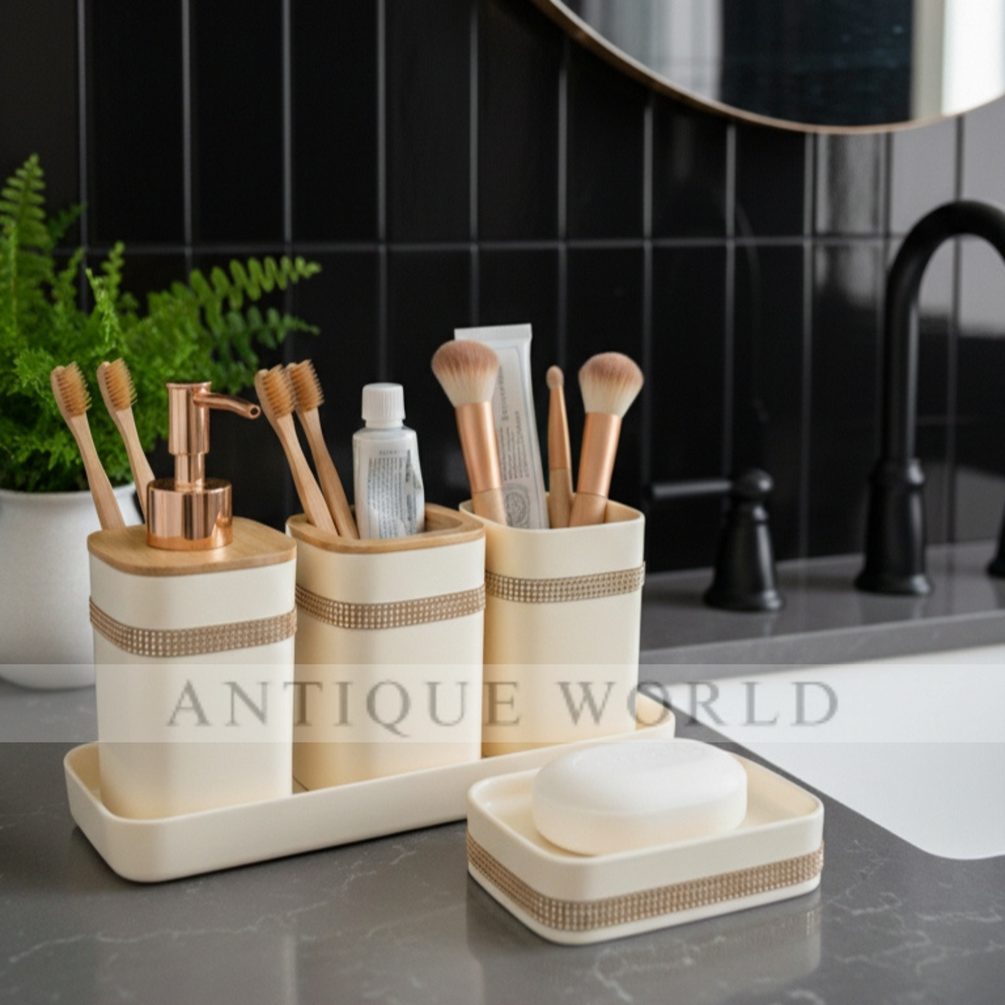 Soft Touch Bathroom Accents