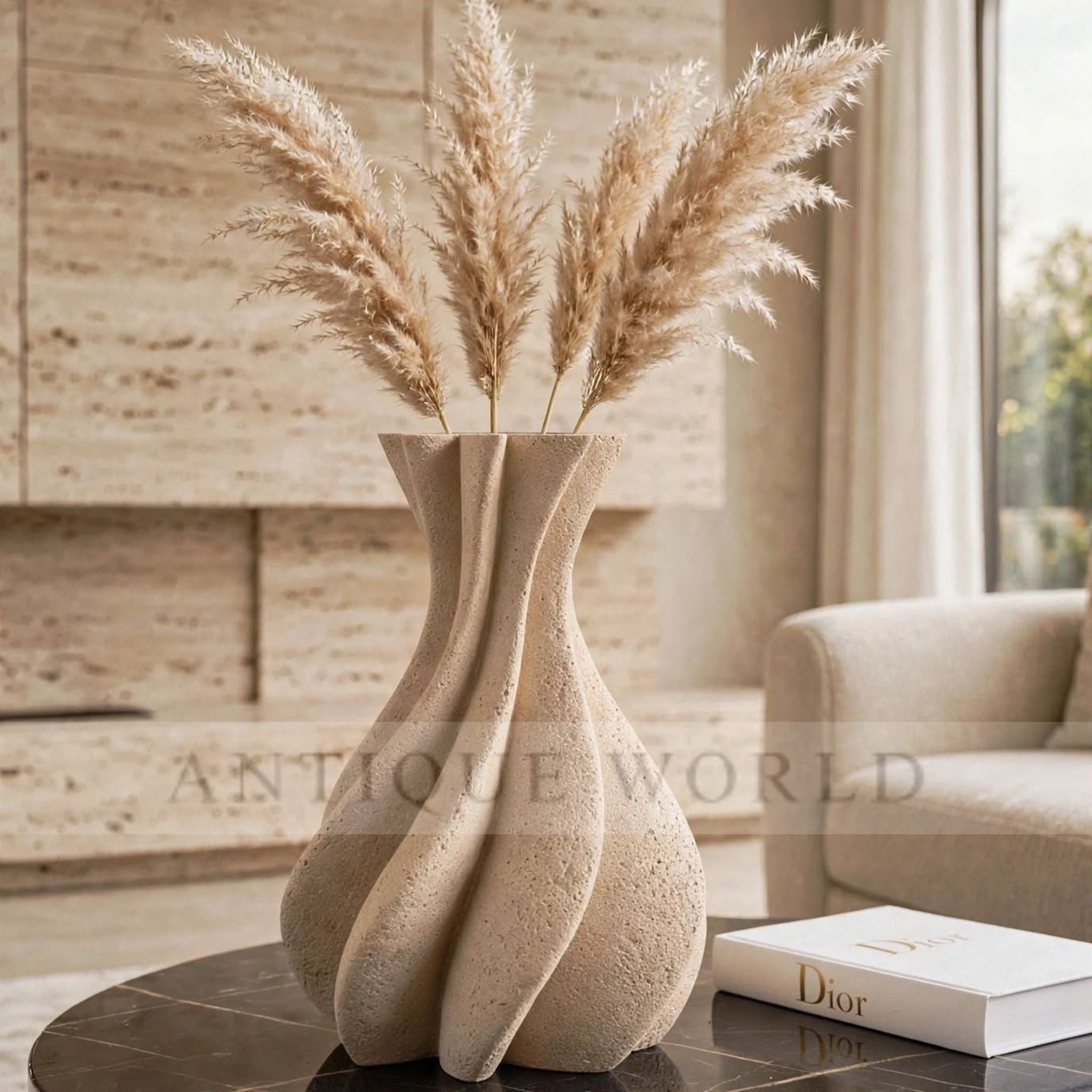 Elysian Flow Sculptural Vase